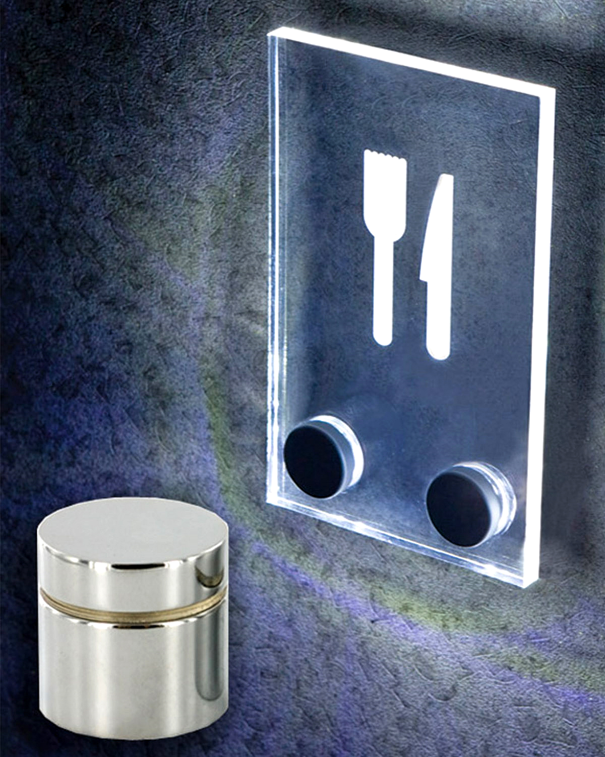 Outwater Introduces its LED Integrated Standoffs for Signage & Displays